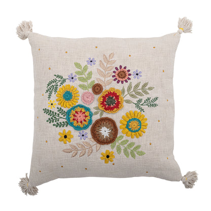 Creative Collection Pico Cushion, Nature, Cotton