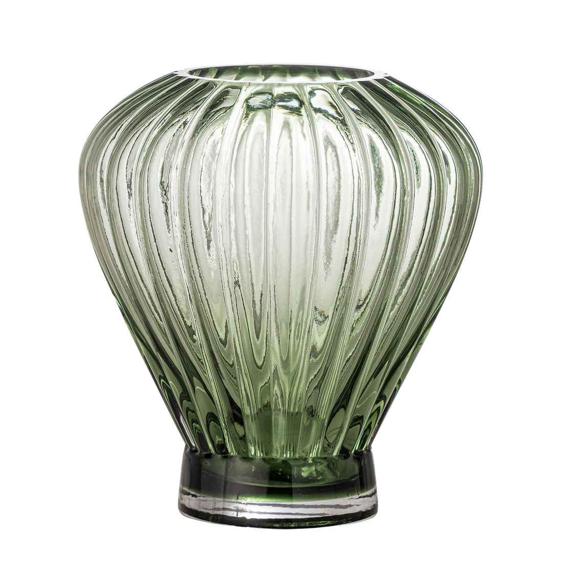 Creative Collection Reeve Vase, Green, Glass