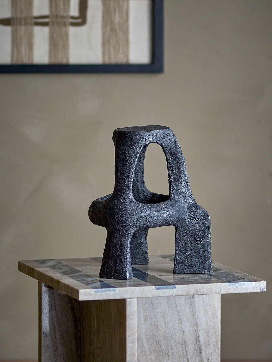 Bloomingville Ombra Deko, svart, polyresin