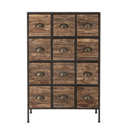 Creative Collection Matteo Drawer, Black, Metal