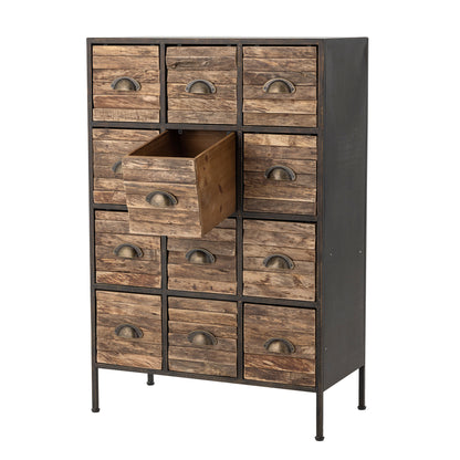 Creative Collection Matteo Drawer, Black, Metal