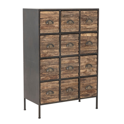 Creative Collection Matteo Drawer, Black, Metal