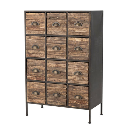 Creative Collection Matteo Drawer, Black, Metal