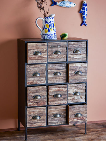 Creative Collection Matteo Drawer, Black, Metal