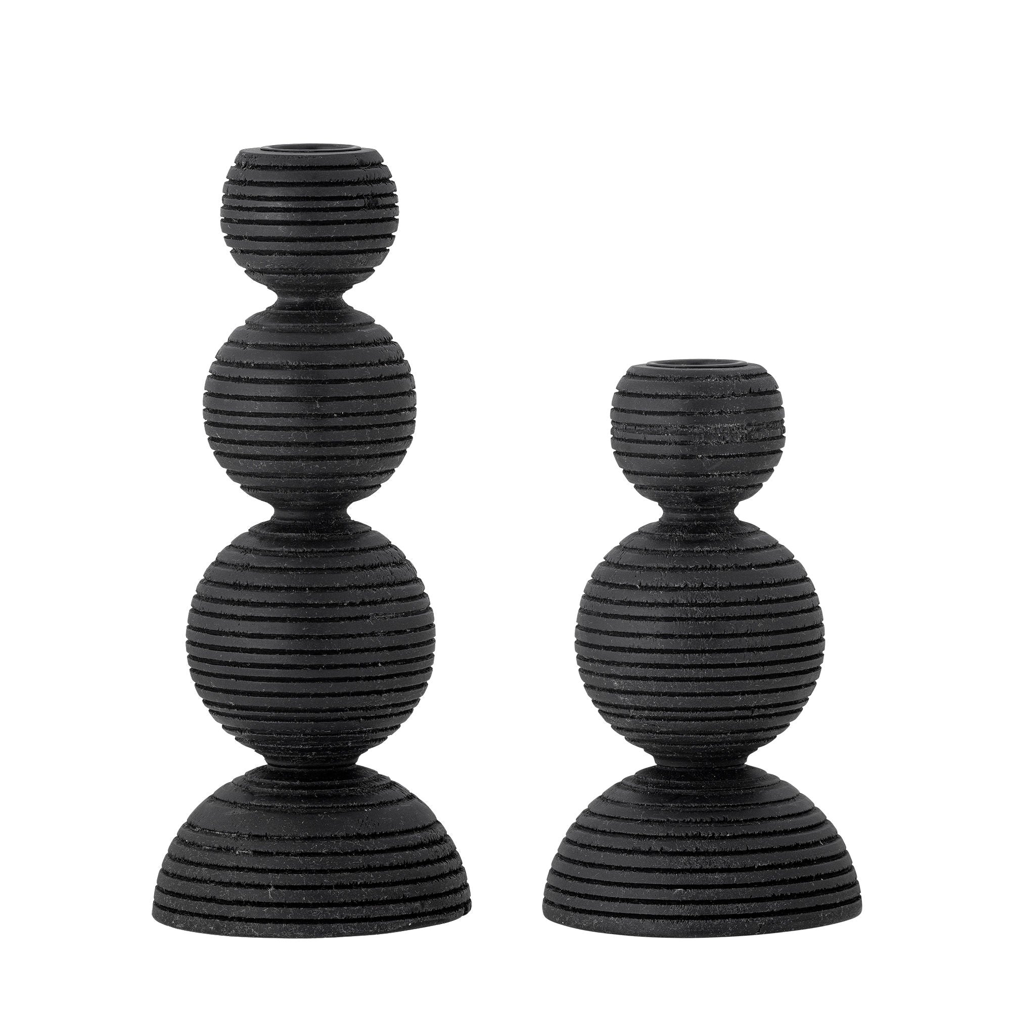 Bloomingville Kipp Candlestick, svart, kille