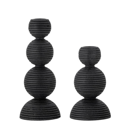 Bloomingville Kipp Candlestick, svart, kille