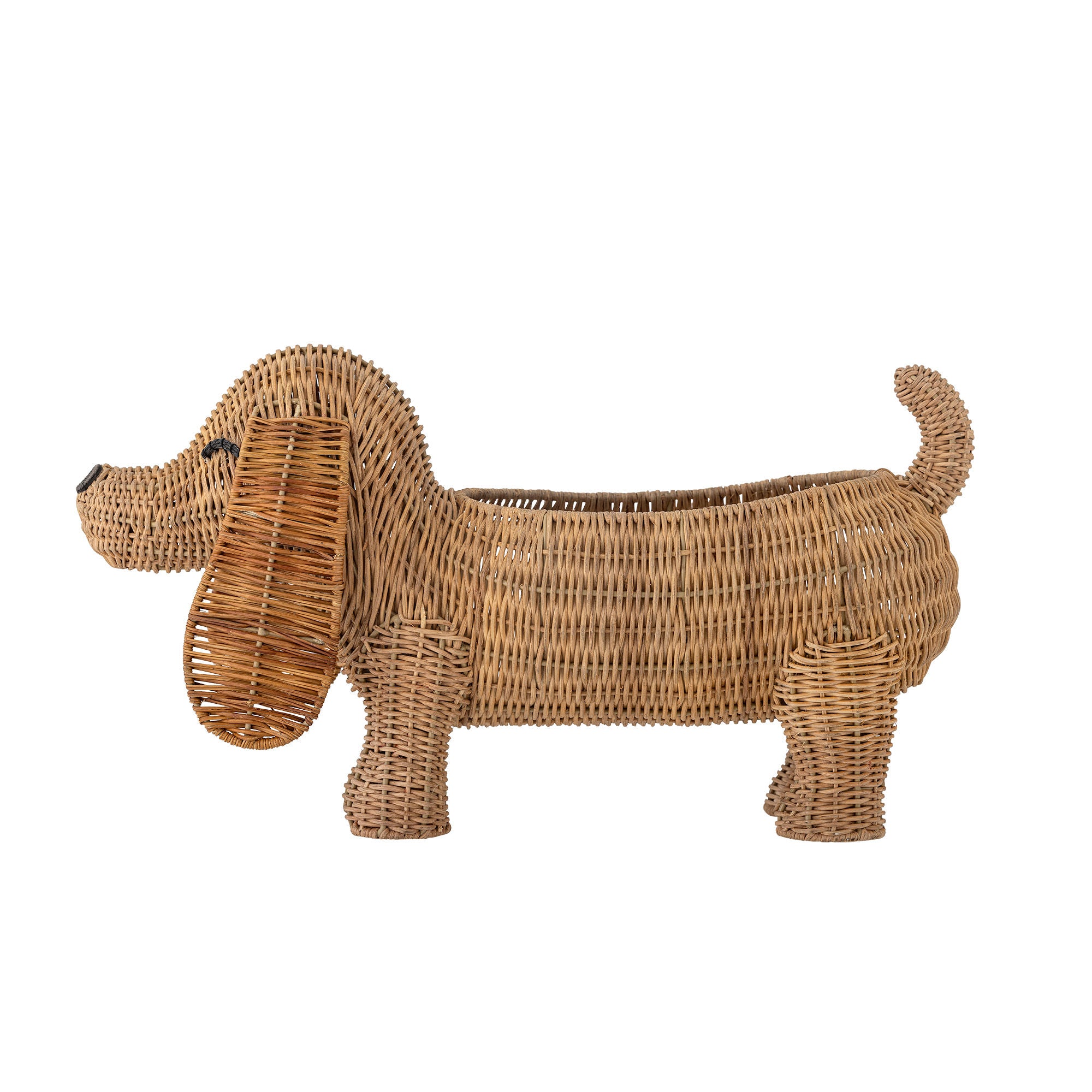 Bloomingville MINI pallkorg, brun, rotting