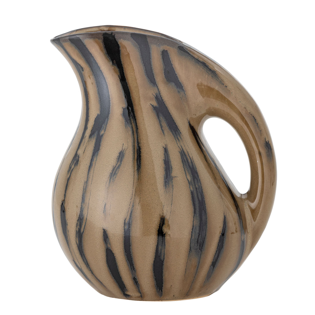 Bloomingville Coy pitcher, brun, stengods