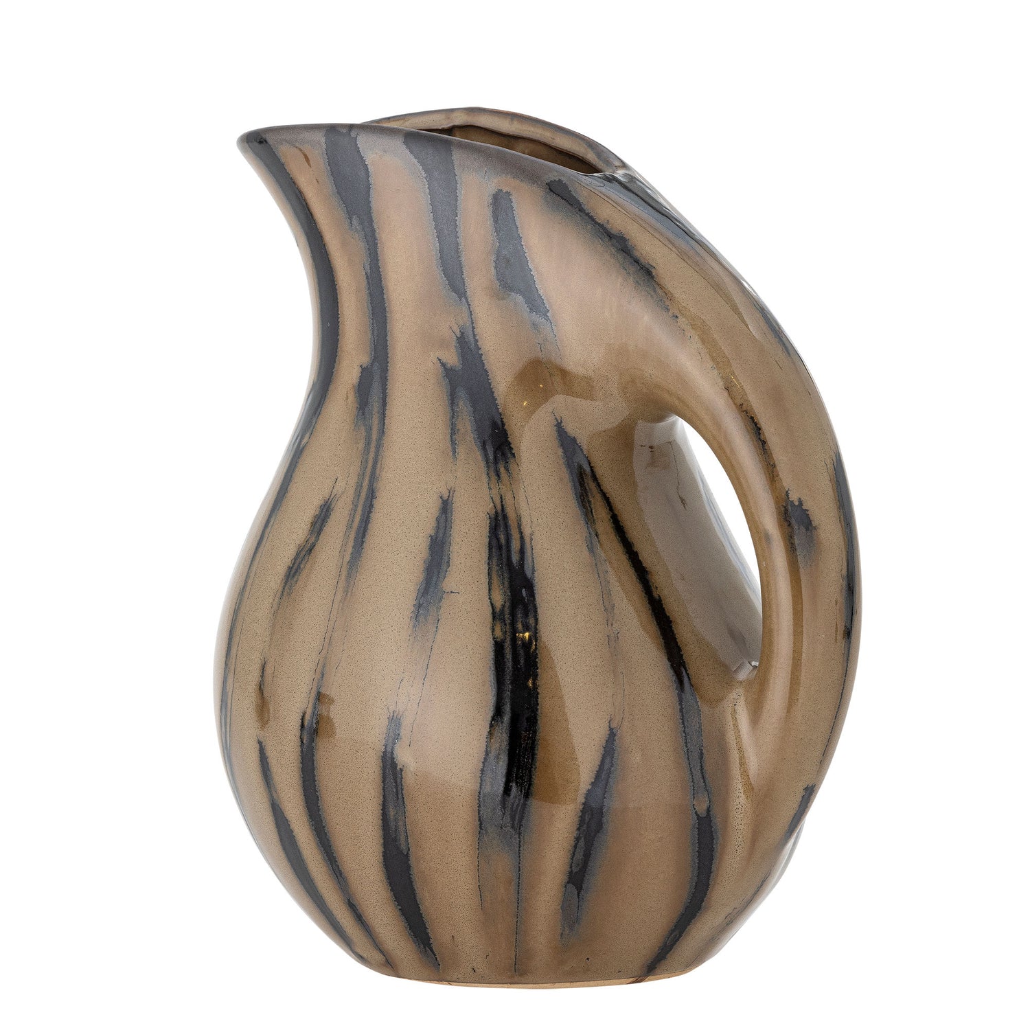 Bloomingville Coy pitcher, brun, stengods