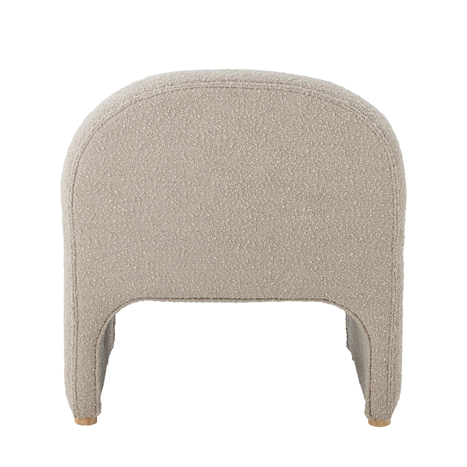 Bloomingville Neel Lounge Chair, Nature, Polyester