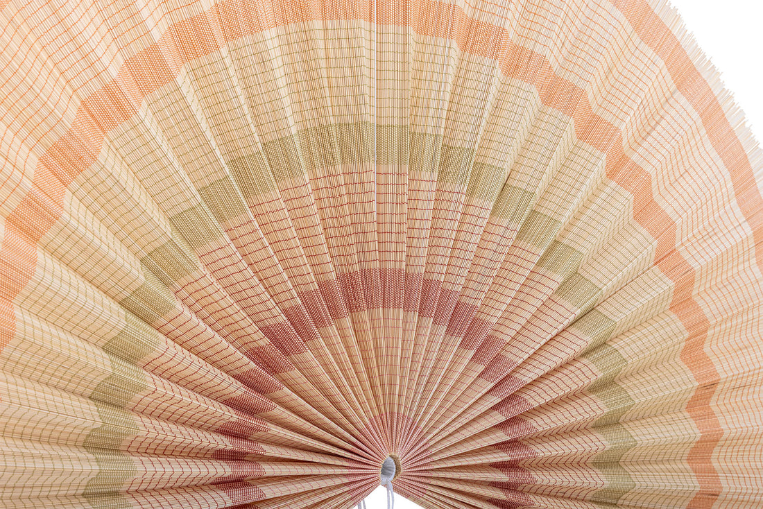 Bloomingville Jaime väggdekoration, gul, bambu