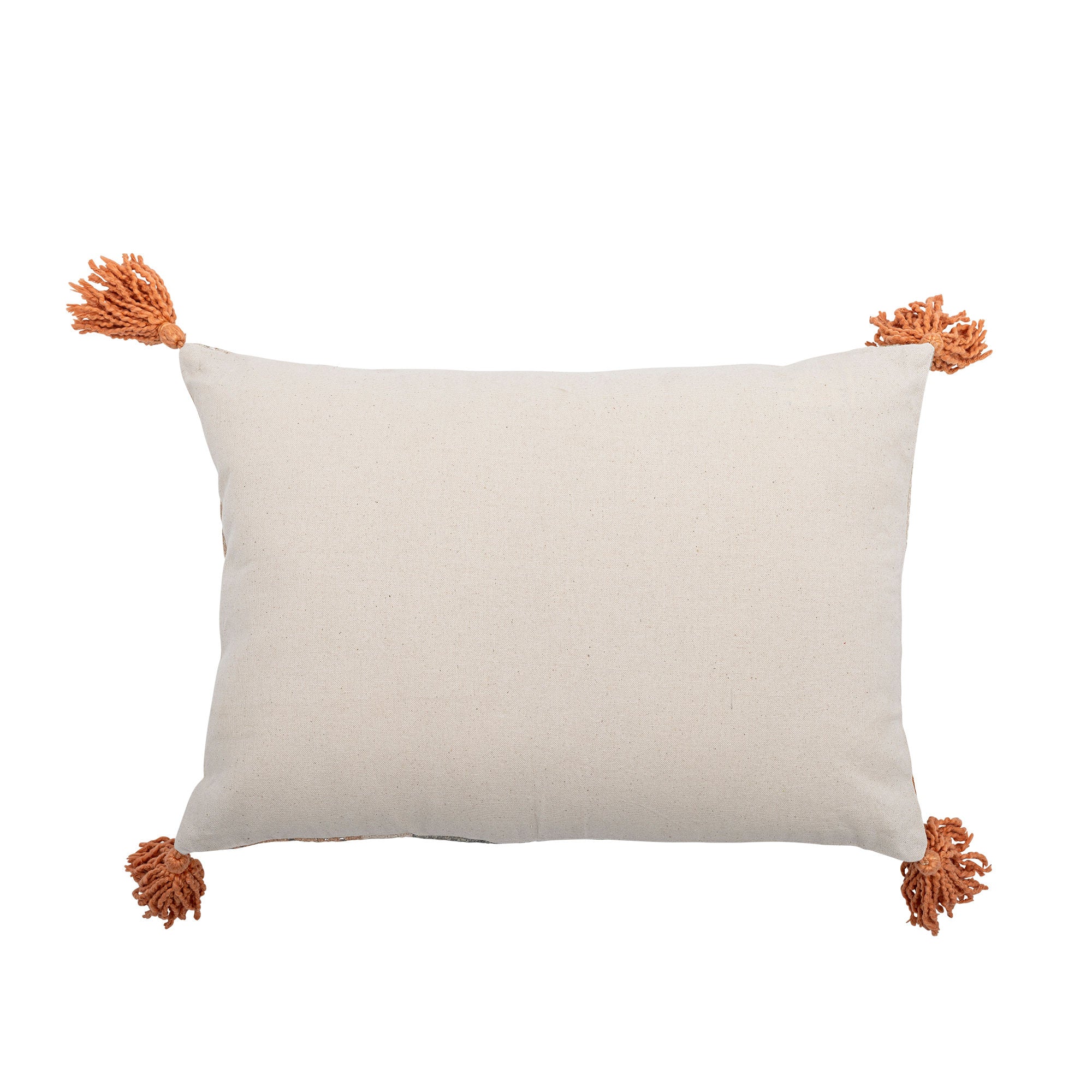 Bloomingville Lanzo Cushion, Orange, Cotton