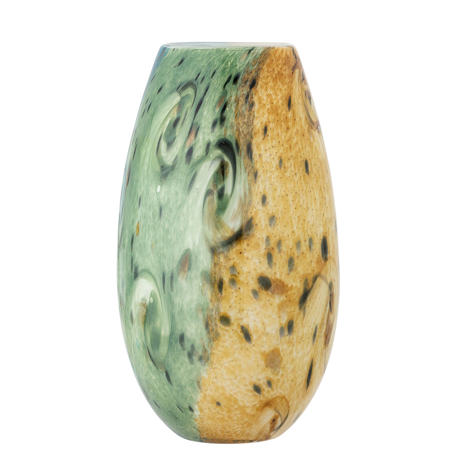 Creative Collection Kalian Vase, Blue, Glass