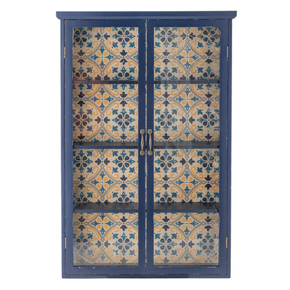 Creative Collection Hazem Cabinet, Blue, Pine