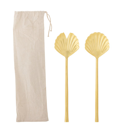 Creative Collection Loreta salladsset, guld, rostfritt stål