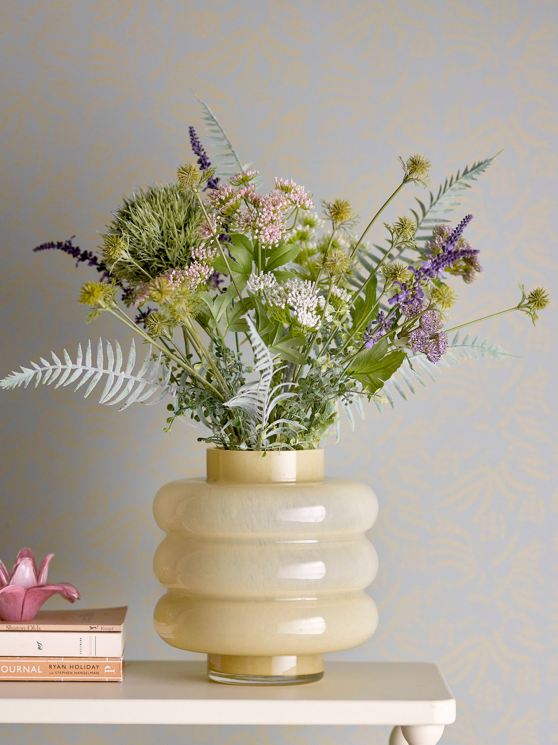 Bloomingville Sahara vas, gul, glas