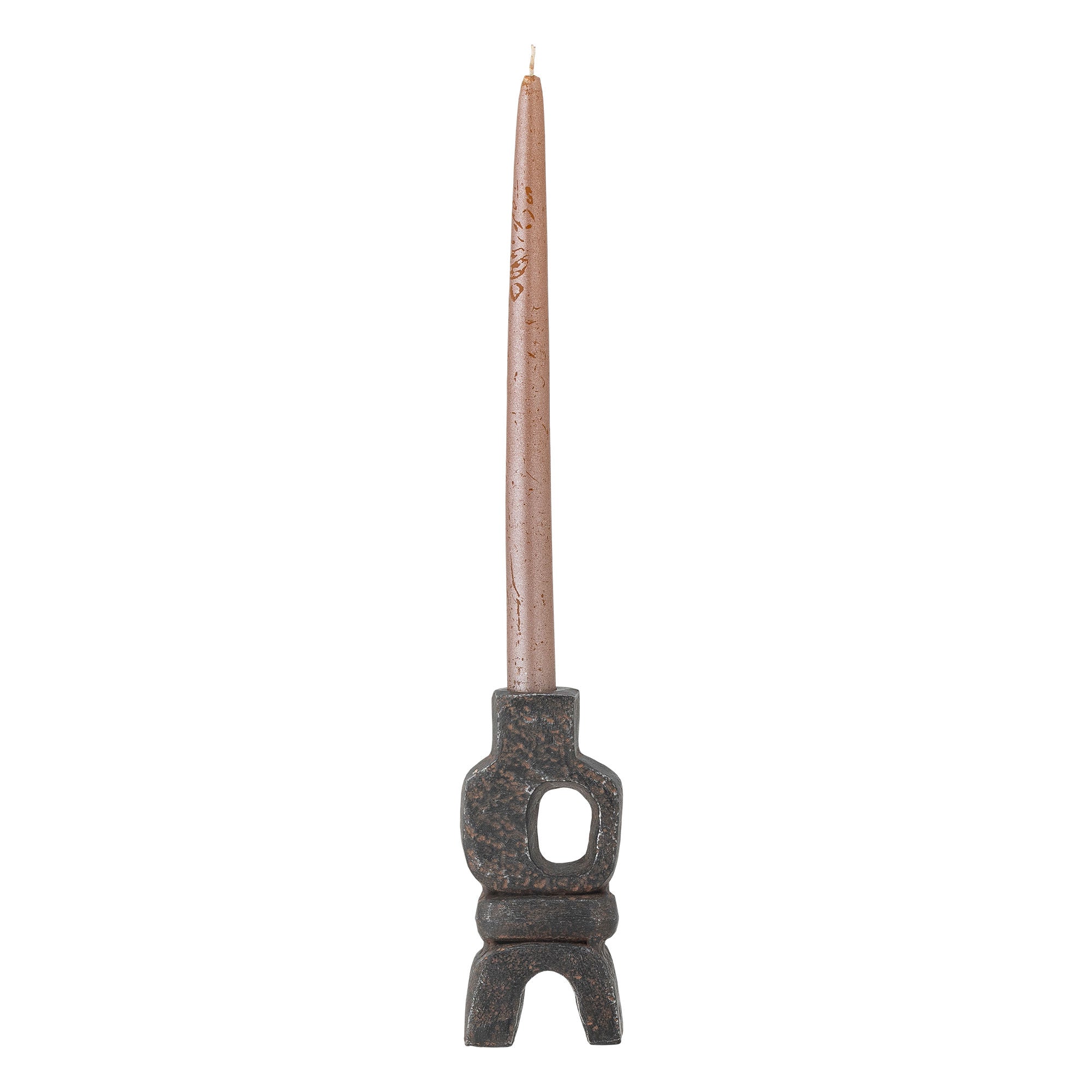 Bloomingville Sanah ljusstake, svart, gjutjärn