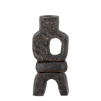 Bloomingville Sanah ljusstake, svart, gjutjärn