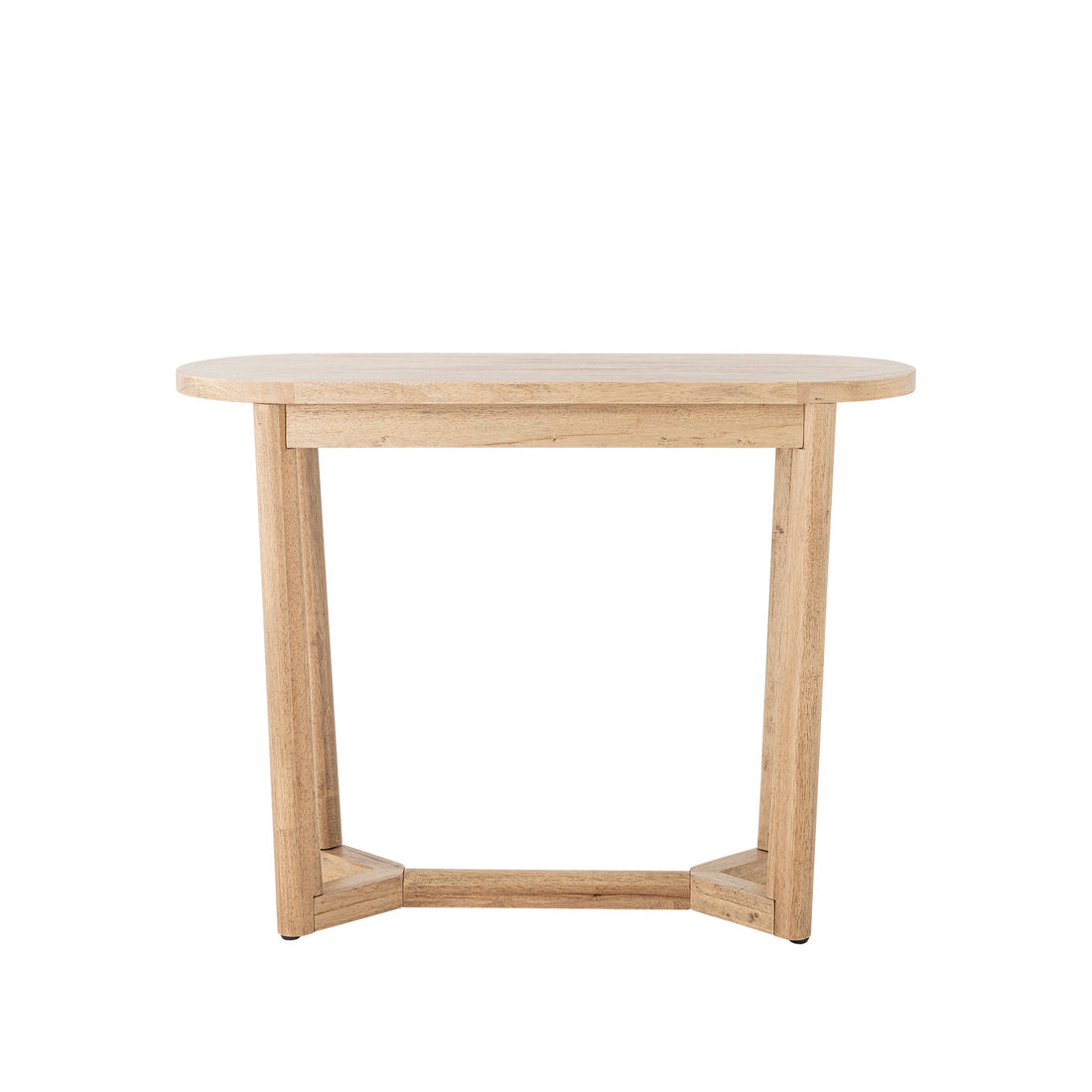 Creative Collection Serrone Console Table, Nature, Rubber Tree