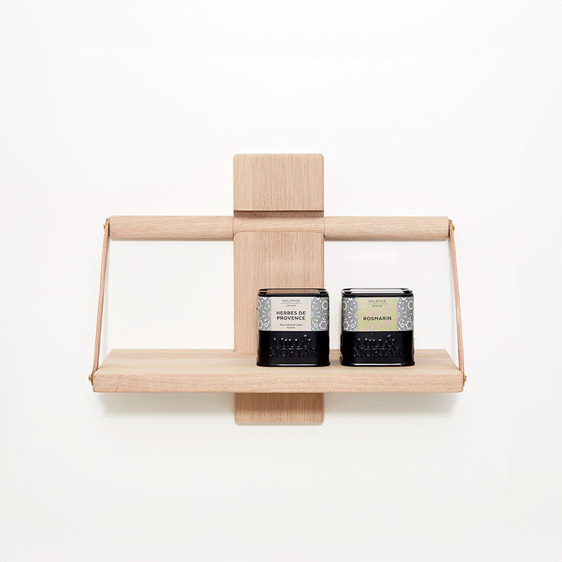 Andersen Möbler - Hylla Trävägg - Liten - Ek