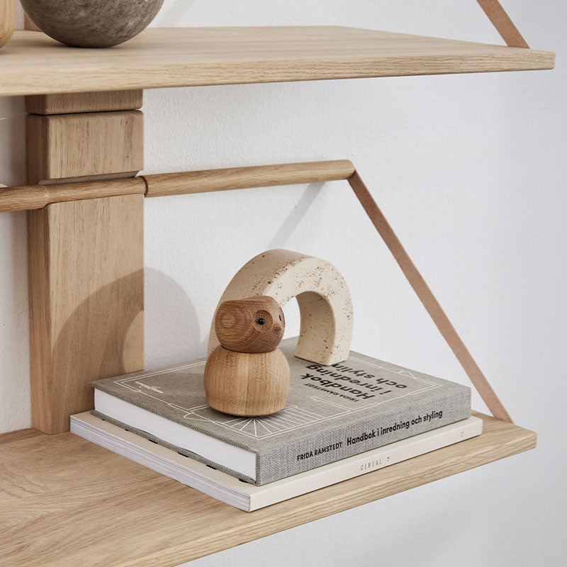 Andersen Möbler - Hylla Trävägg - Liten - Ek