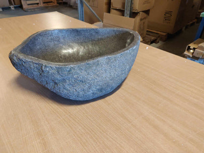 Håndvask Valley - Natur - Riverstone - B: 40 H: 15 L: 40 cm - Muubs - DesignGaragen.dk