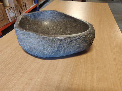 Håndvask Valley - Natur - Riverstone - B: 40 H: 15 L: 40 cm - Muubs - DesignGaragen.dk