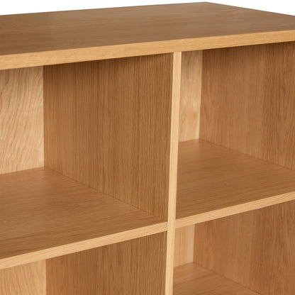 Disco Bokhylla Stor Natur - 80x30xh180cm