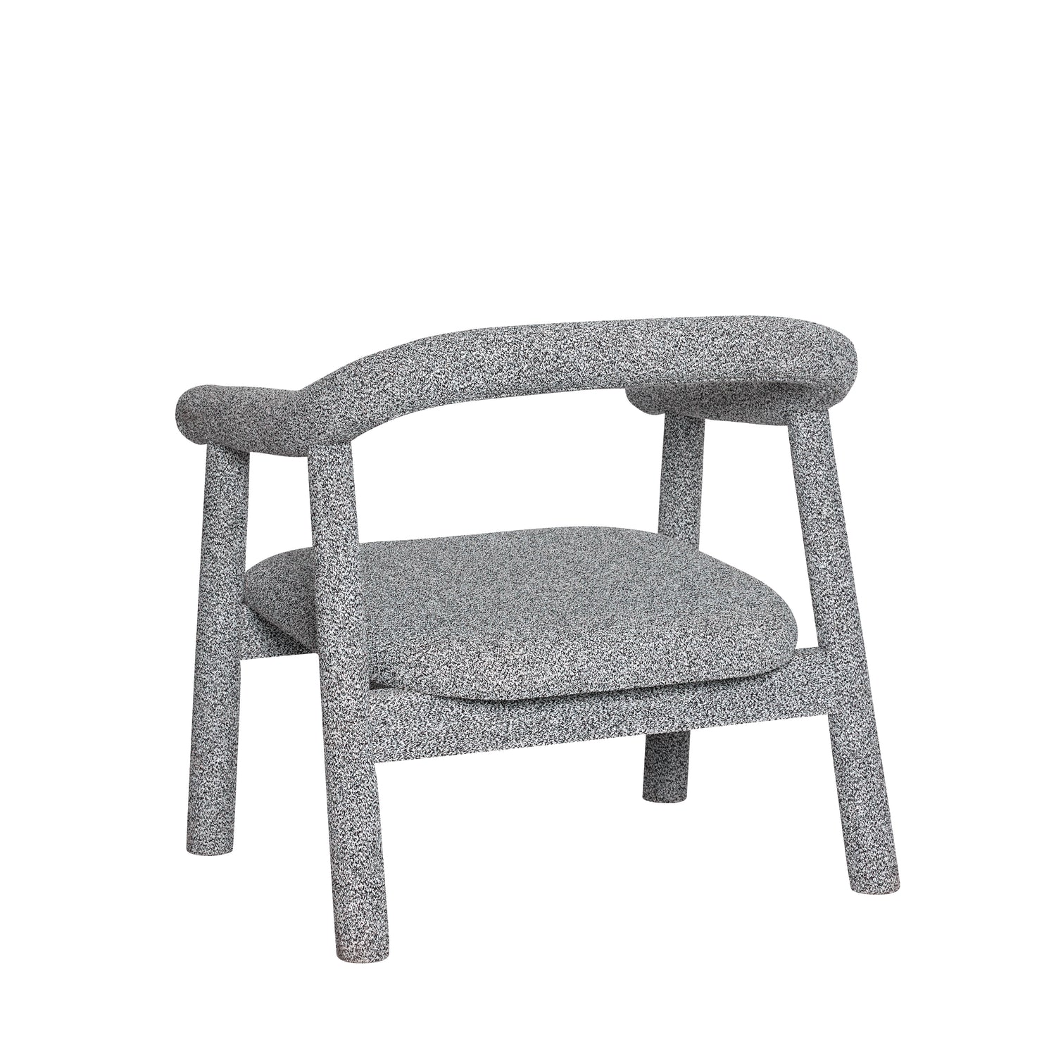 Ouli Lounge Chair Vit - 81x73xh80cm