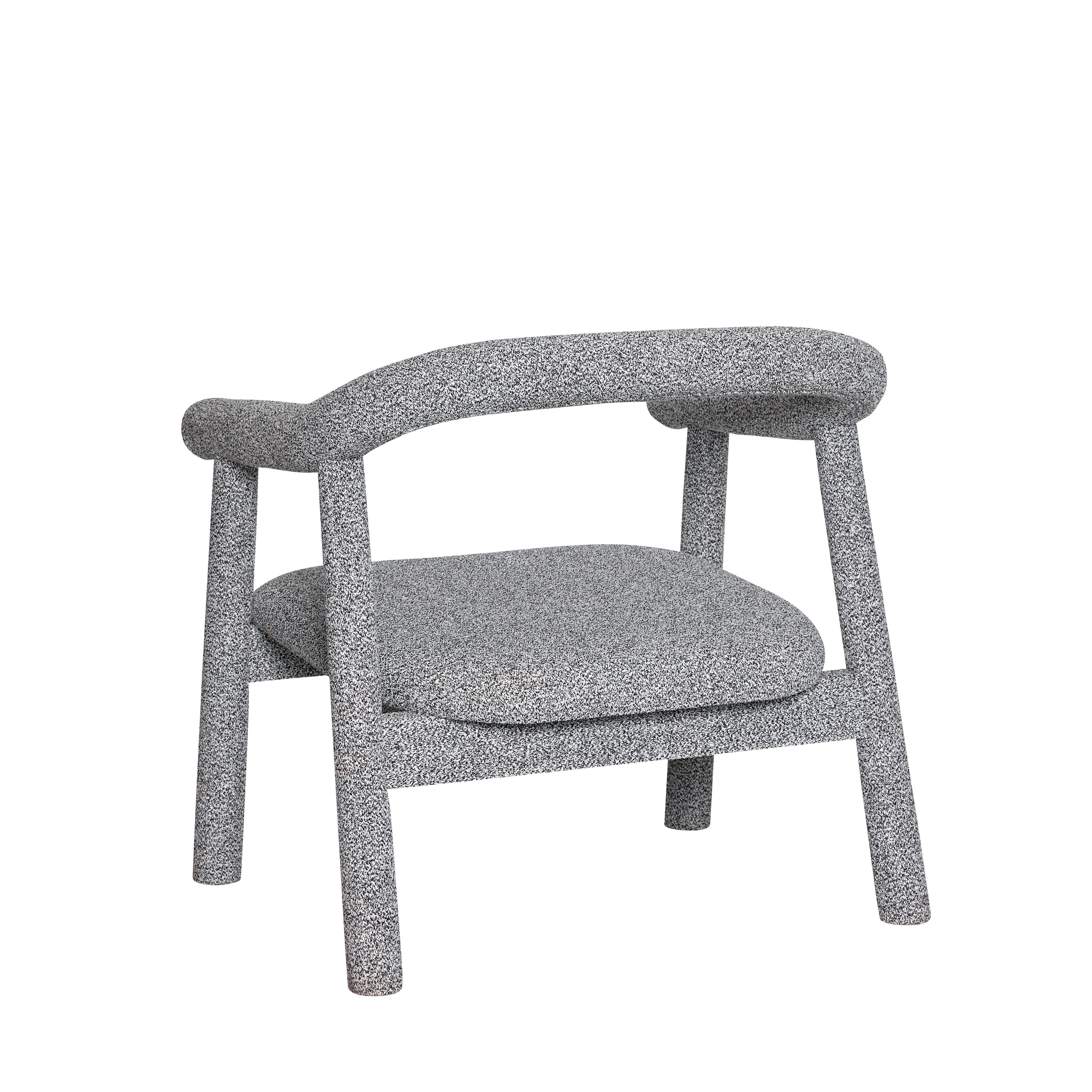 Ouli Lounge Chair Vit - 81x73xh80cm