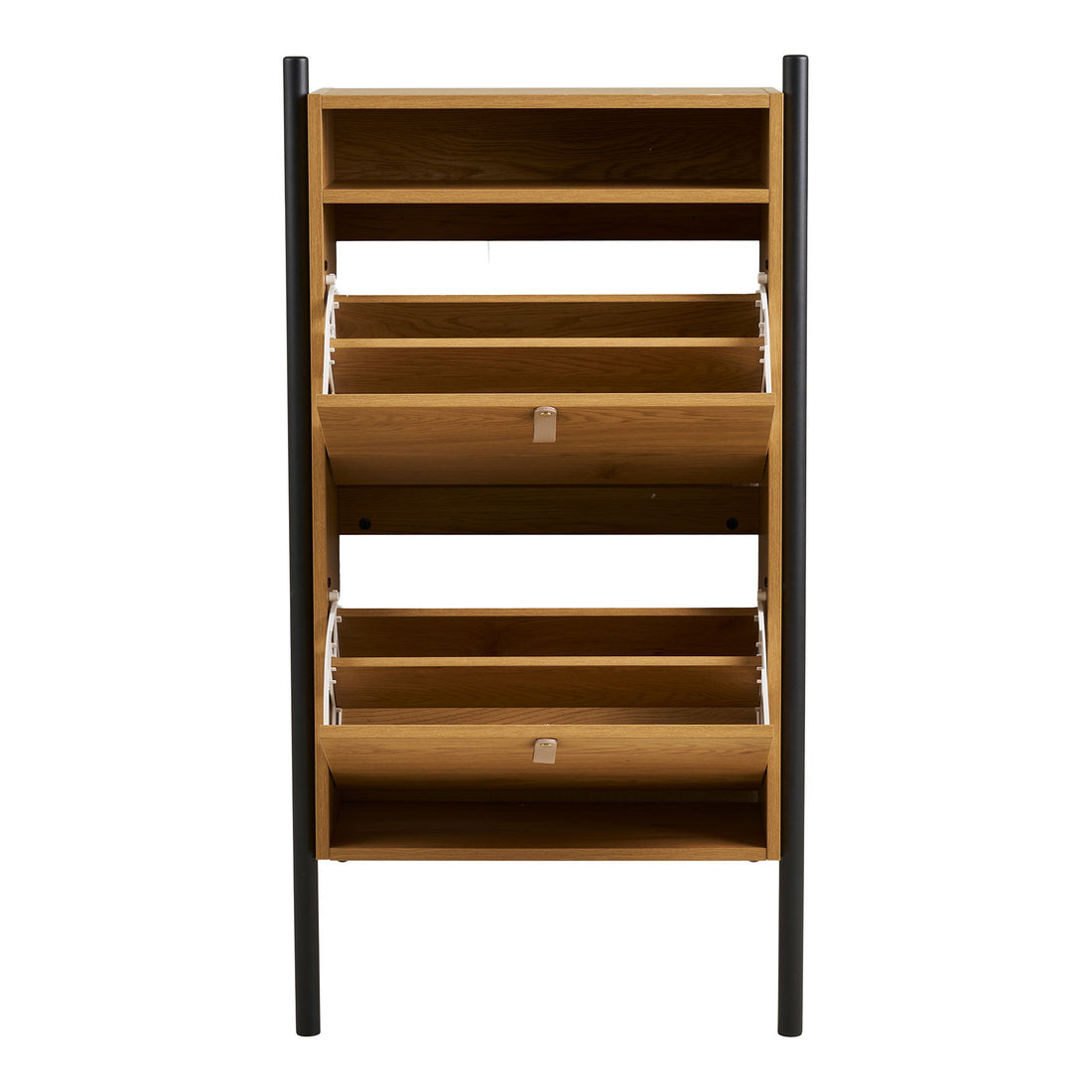 Barco Shoe Cabinet - Skoskåp, ekved Look 62x26x118 cm