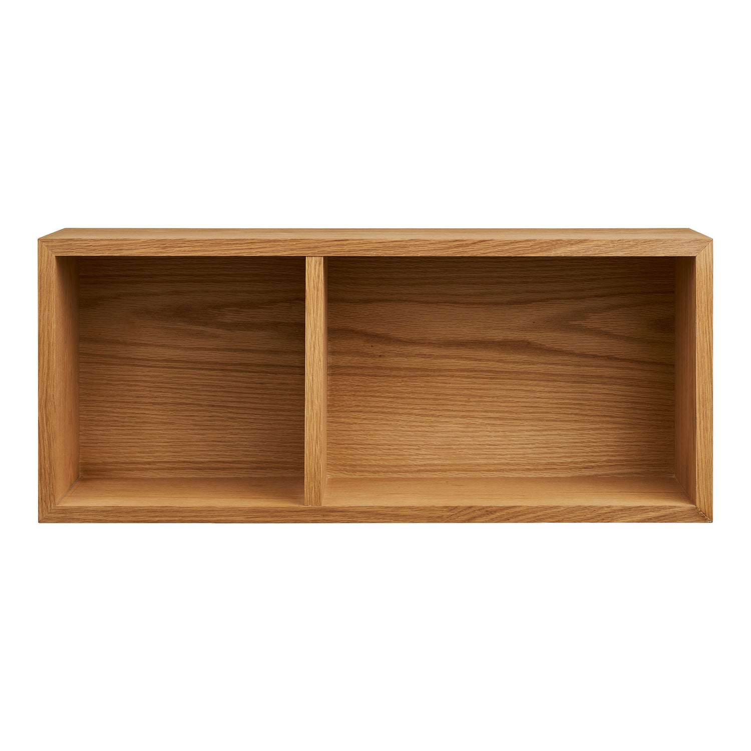 Oshawa vägghylla - vägghylla, ekfanér, natur 71x20x30 cm