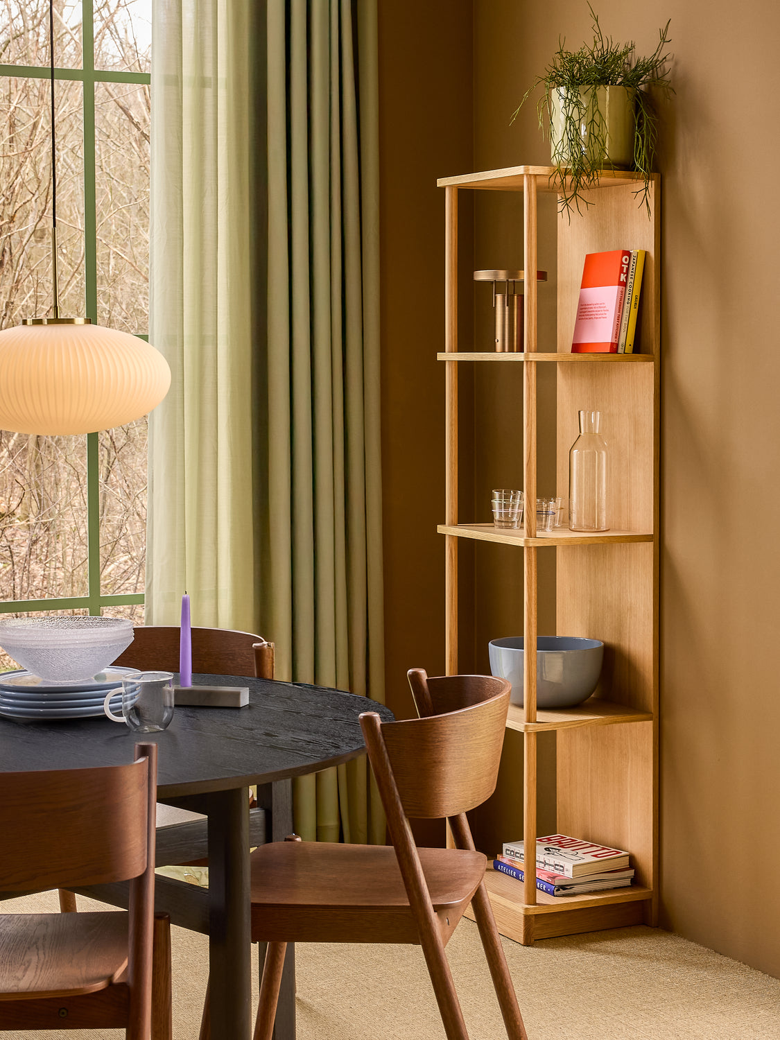 Sned matstol Brun - 55x51xh80cm