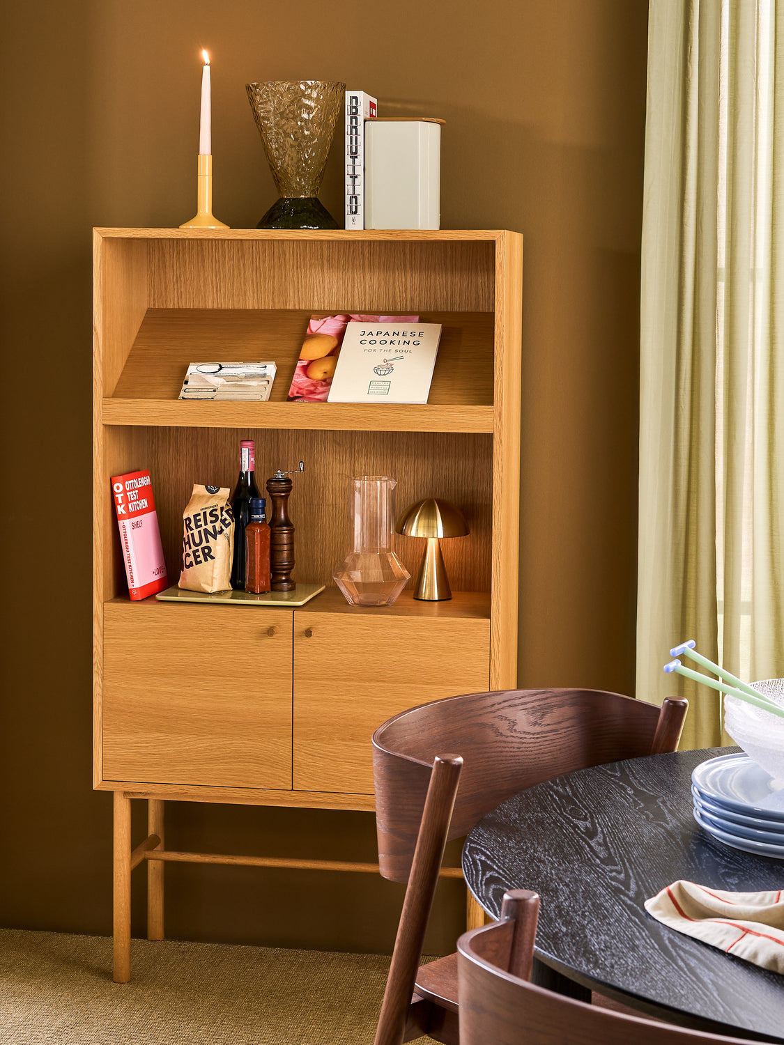 Sned matstol Brun - 55x51xh80cm