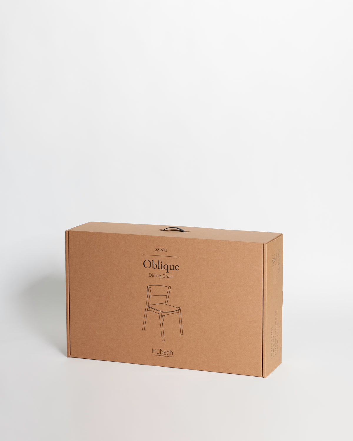 Sned matstol Svart - 55x51xh80cm