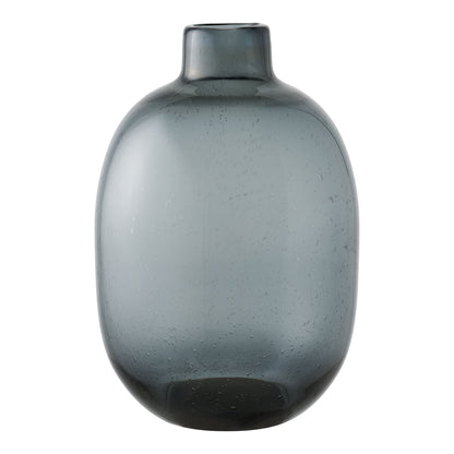 Vas - Vas, glas, rökt svart Ø23x35 cm