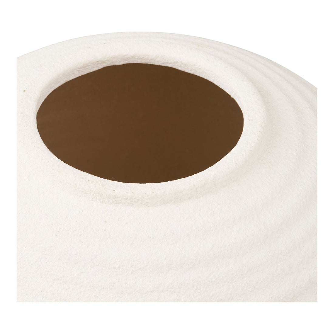 Vase - Vase, Ceramics, White Ø30x28,5 cm