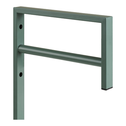 Trento klädstativ - klädstativ, metall, grön 3x30x82 cm