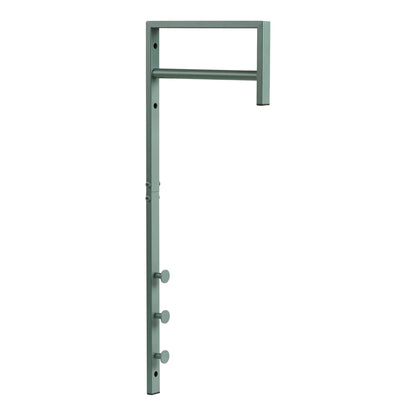 Trento klädstativ - klädstativ, metall, grön 3x30x82 cm
