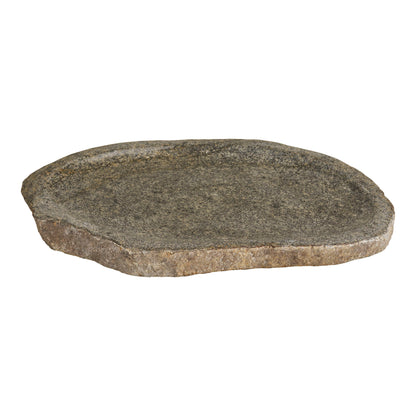 GARA TRAY - TRAY, RIVERSTONE, NATUR 30X25X3 CM