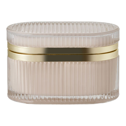 Love Glass Box - Glass Box, Naken/Brass 13.5x8x9 CM