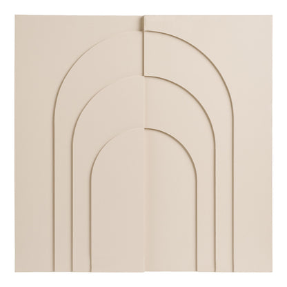 Ina väggdekoration - väggdekoration, beige 60x60 cm