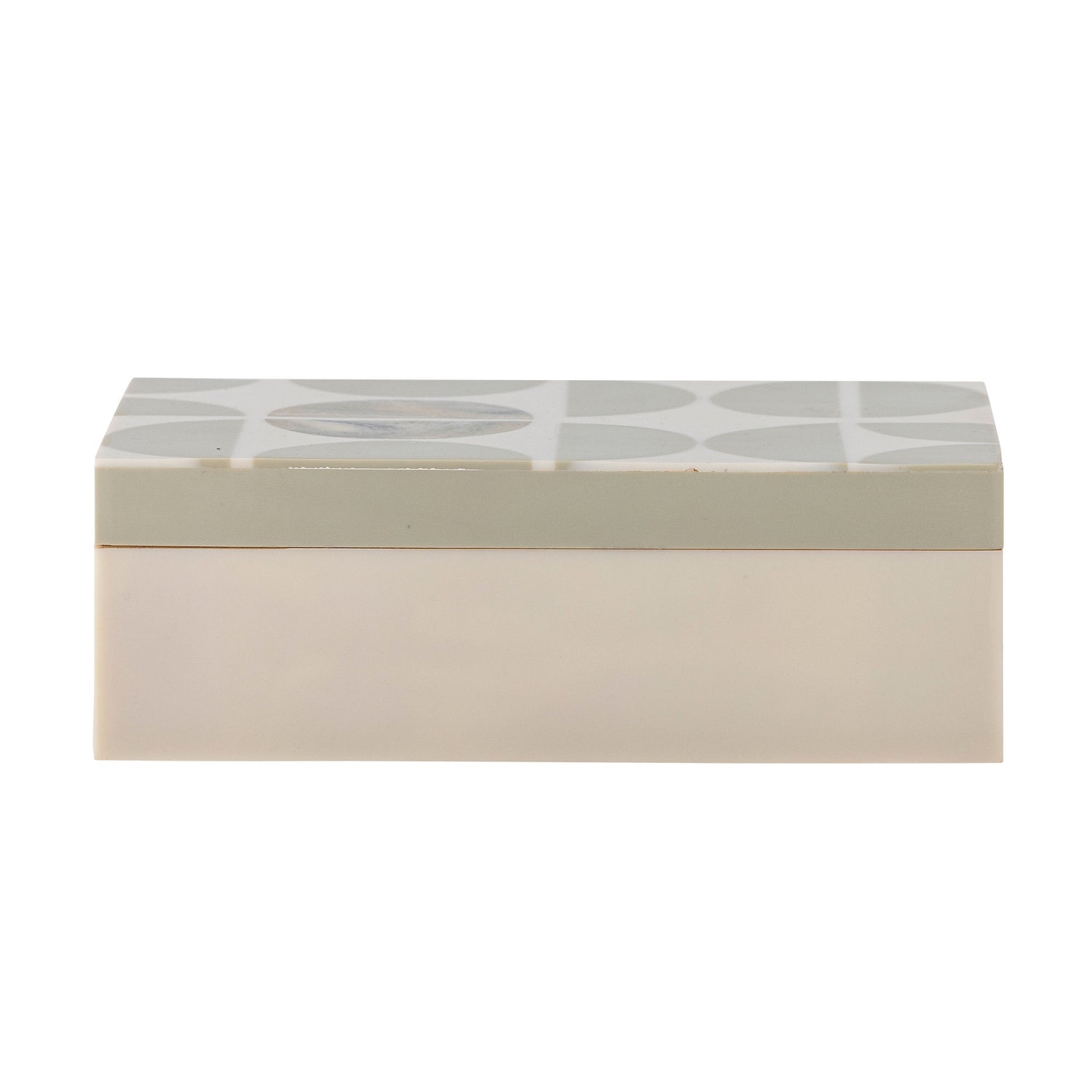 Bloomingville Kabela Box w/lock, grått, harts