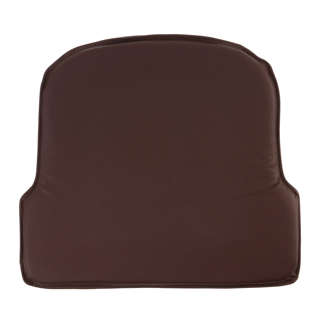 Luxury Dark Bun Leather Cushion för Farstrup Rocking Chair Model 183