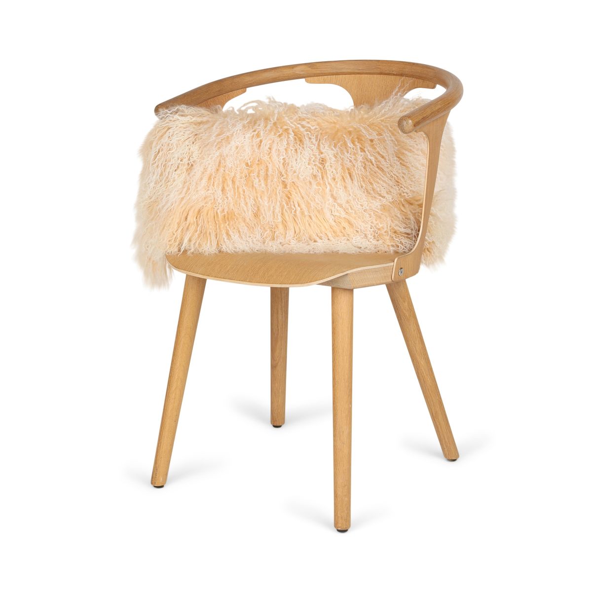 Lammskinnskudde | Lockigt | Tibet | 28x56 cm