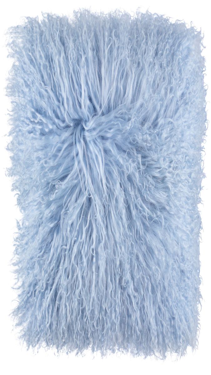 Lammskinnskudde | Lockigt | Tibet | 28x56 cm