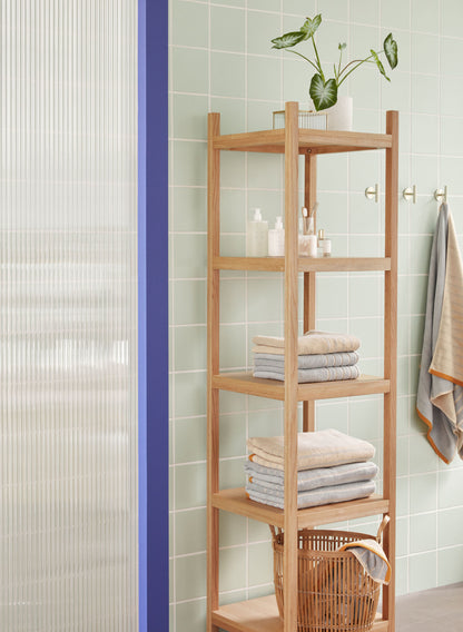 Hübsch promenad handduk liten blå/true