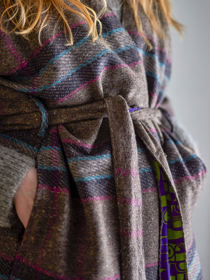 Creative Collection Rieti Kimono, Gray, Upcycleded