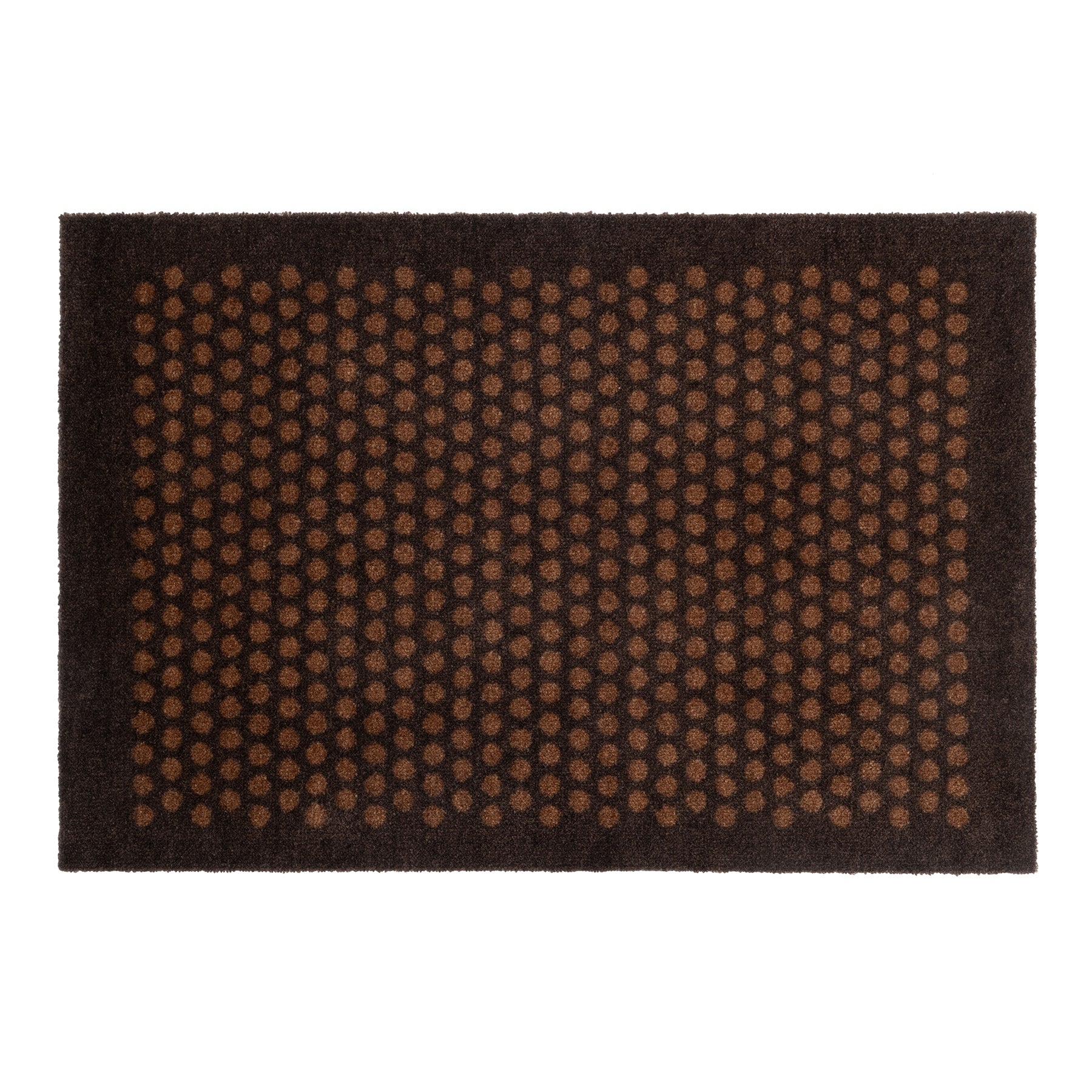 Nyheter - matta/måste 60 x 90 cm - dot/cognac -dark brun