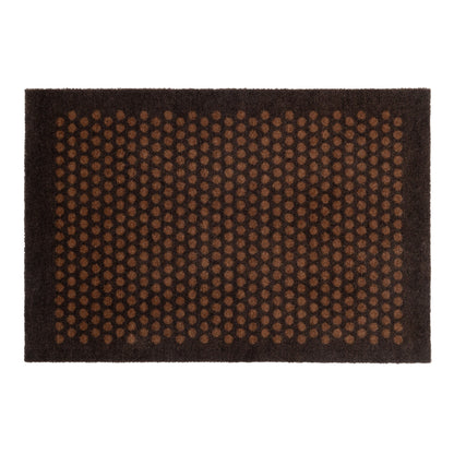 NYHED - TÆPPE/MÅTTE 60 x 90 CM - DOT/COGNAC-DARK BROWN - Tica Copenhagen - DesignGaragen.dk